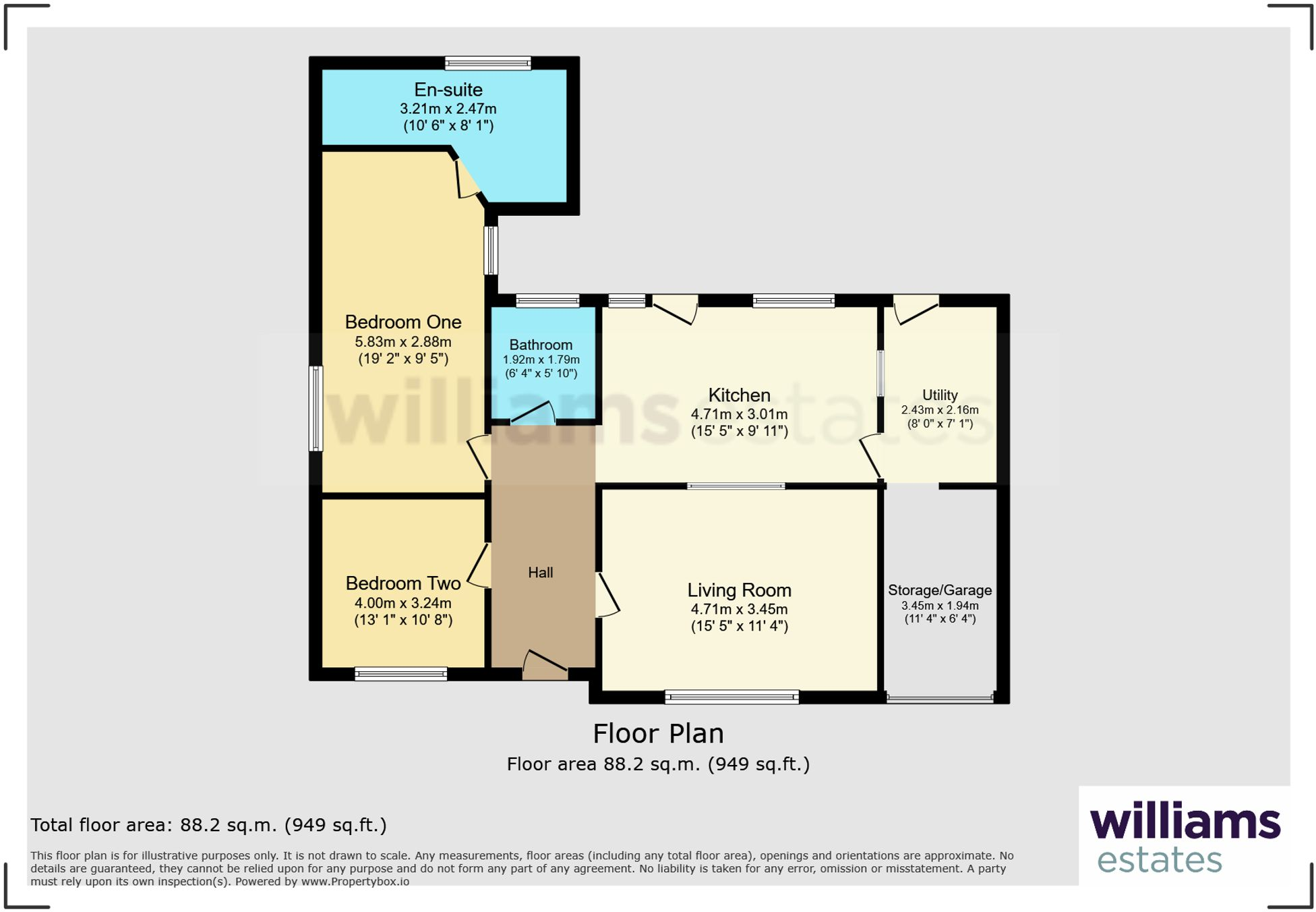 Mytton Park, Denbigh, LL16 floorplan
