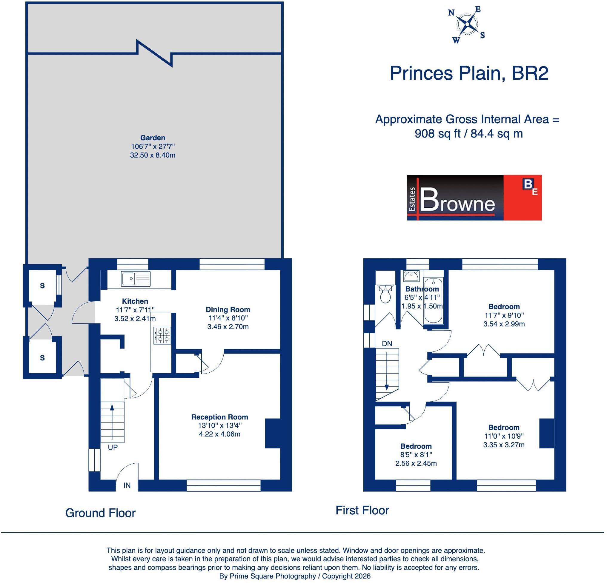 Princes Plain, Bromley floorplan