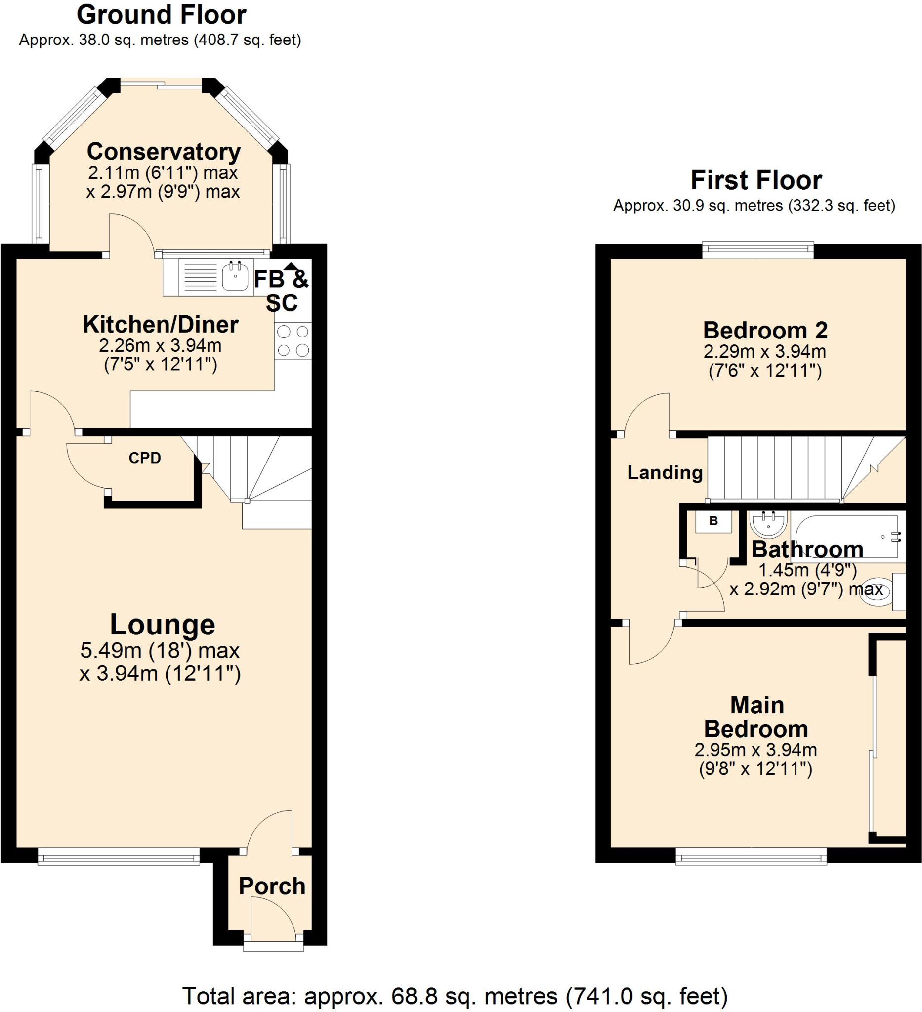 Hall Close, Hethersett, Norwich, NR9 floorplan