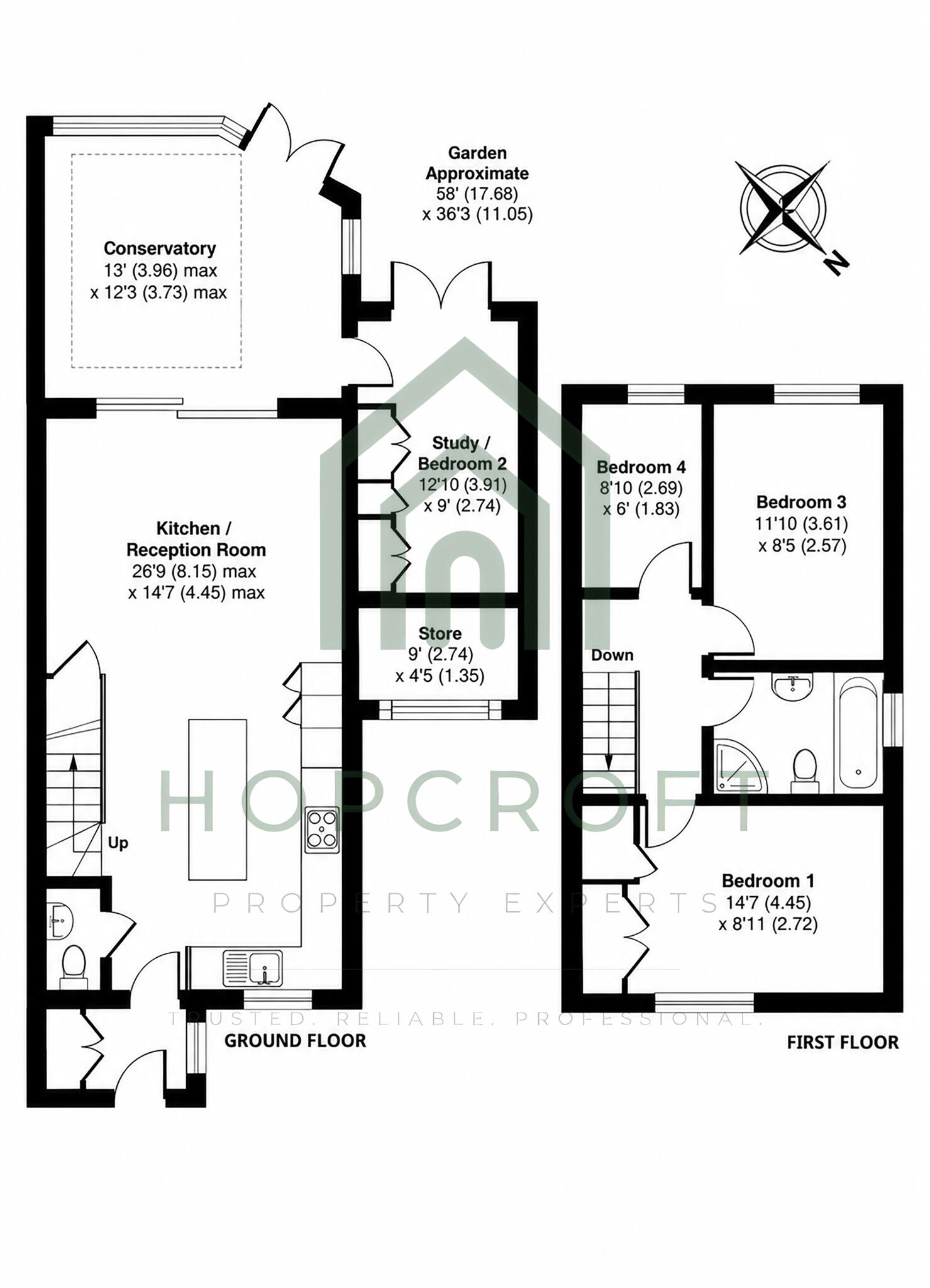 Horwood Close, Mill End, WD3 floorplan