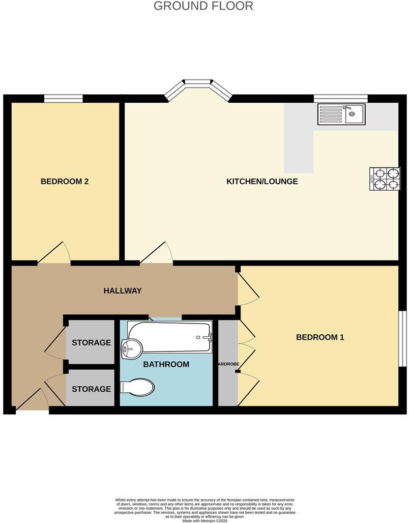 Caen View, Braunton floorplan