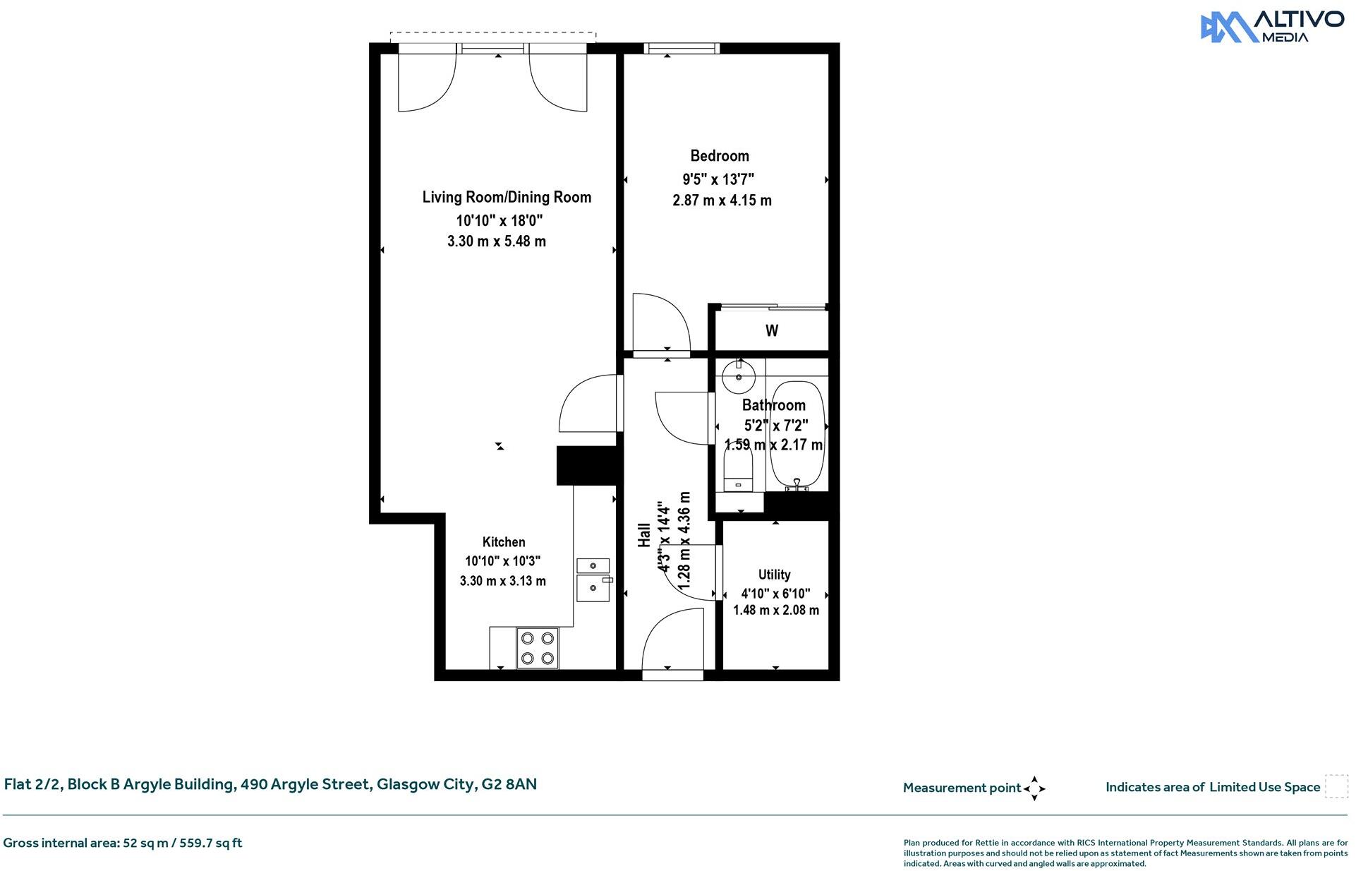 Argyle Street, Glasgow City floorplan