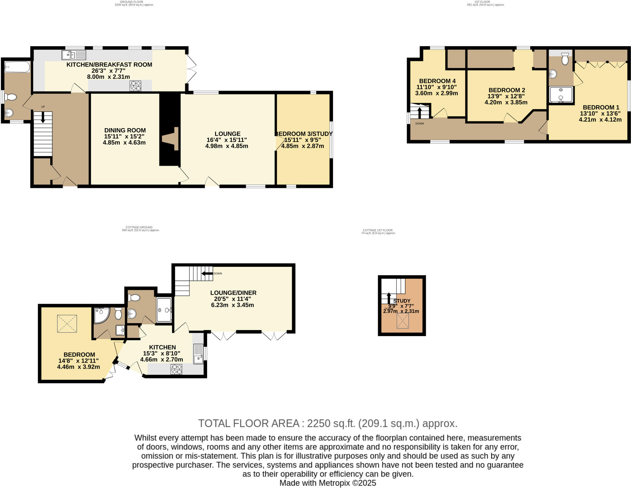Harcombe, Devon, DT7 floorplan