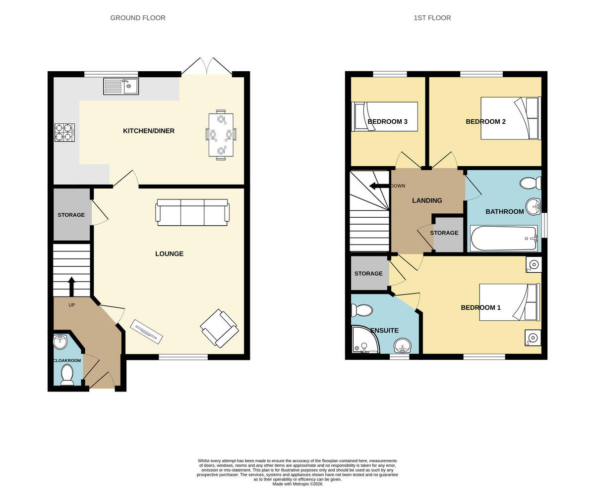 Howes Road, Bradwell floorplan