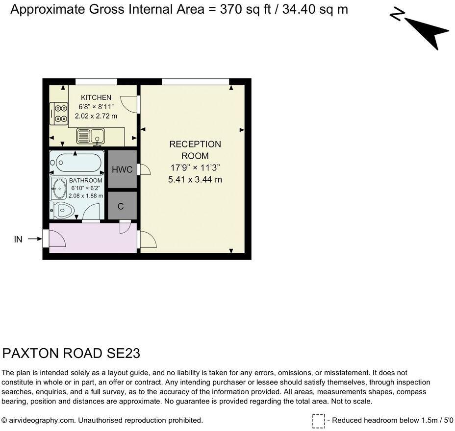 Paxton Road, Forest Hill, London, SE23 floorplan