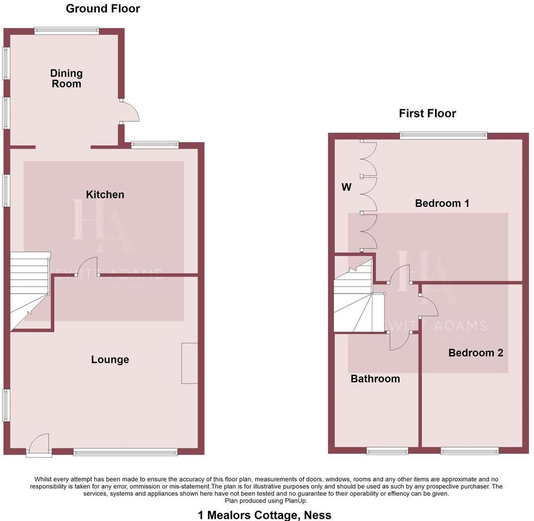 Well Lane, Ness, Neston floorplan