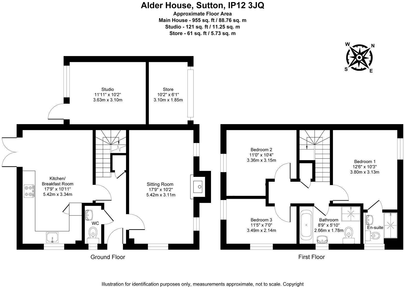 Sutton, Suffolk floorplan