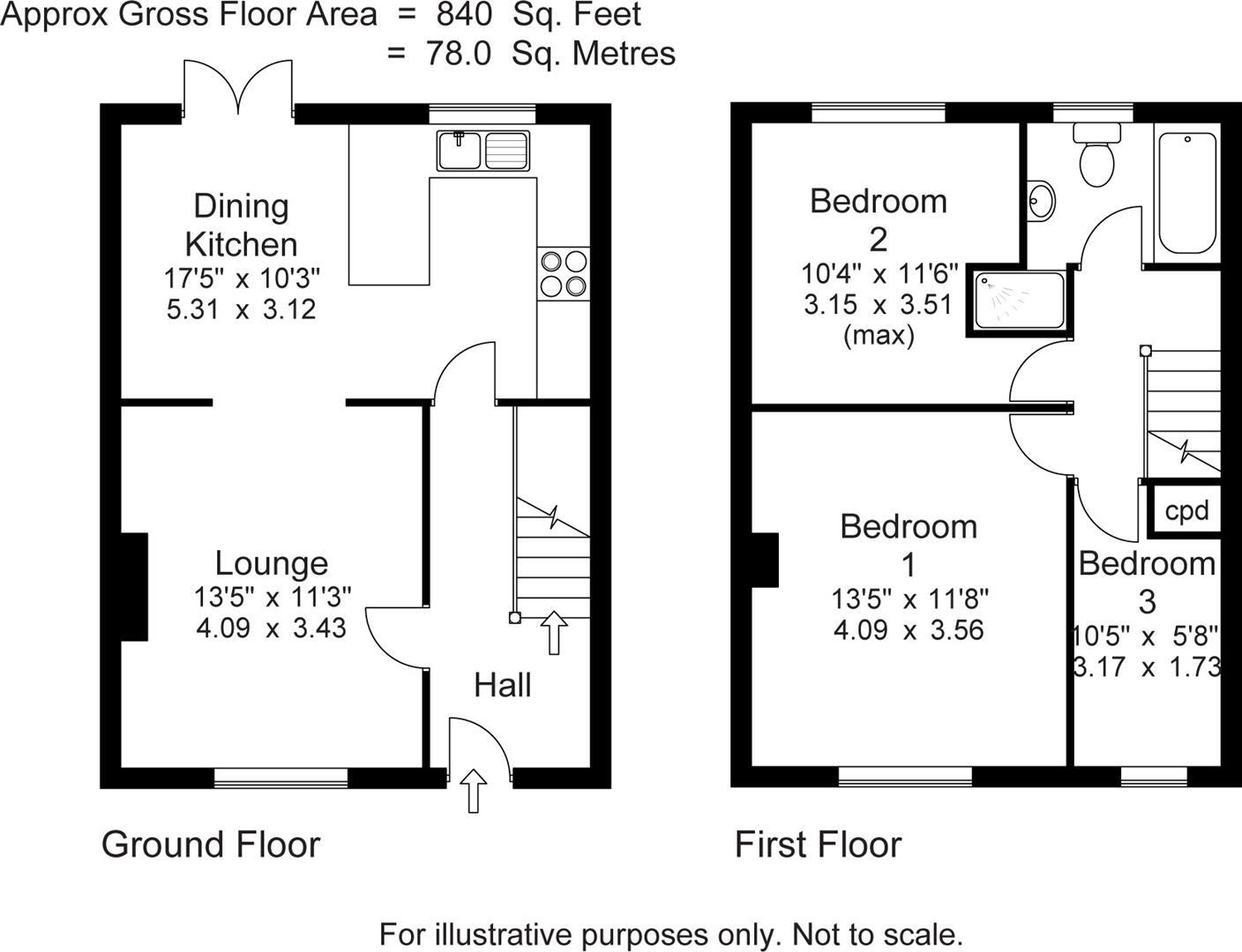Heathfield Terrace, Skircoat Green Road floorplan
