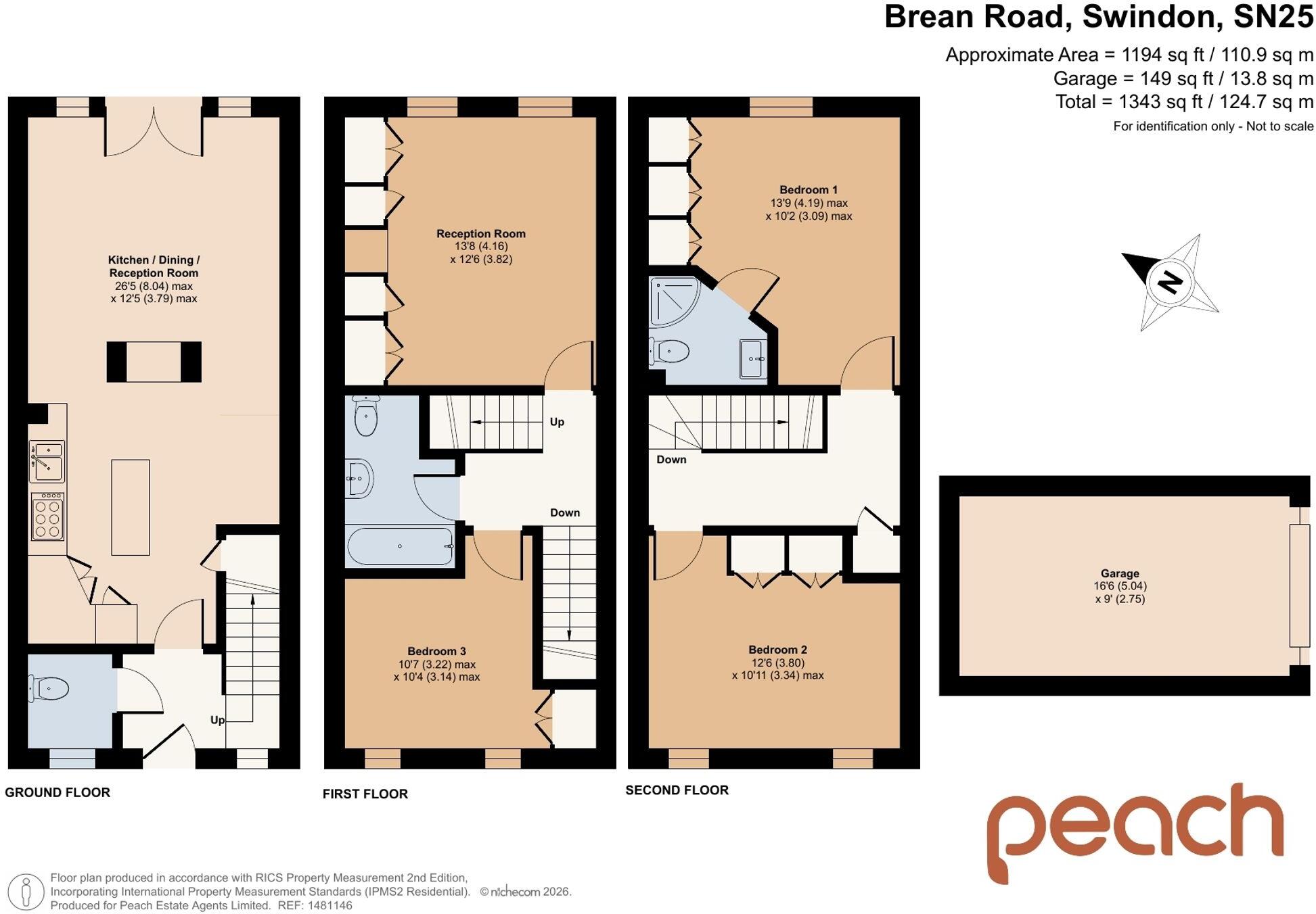 Brean Road, Swindon, SN25 floorplan