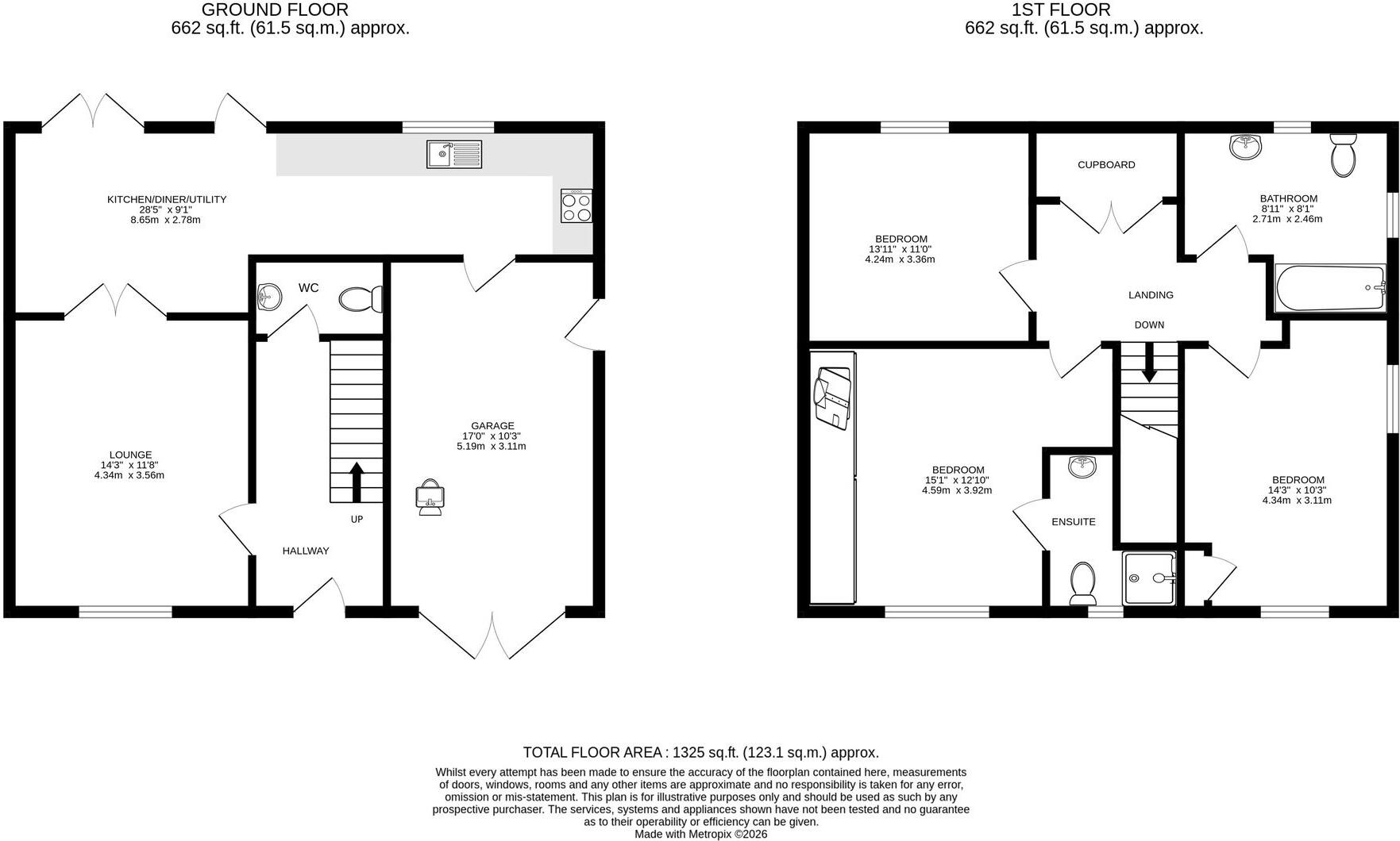 Glanafon Gardens, Haverfordwest, SA62 floorplan