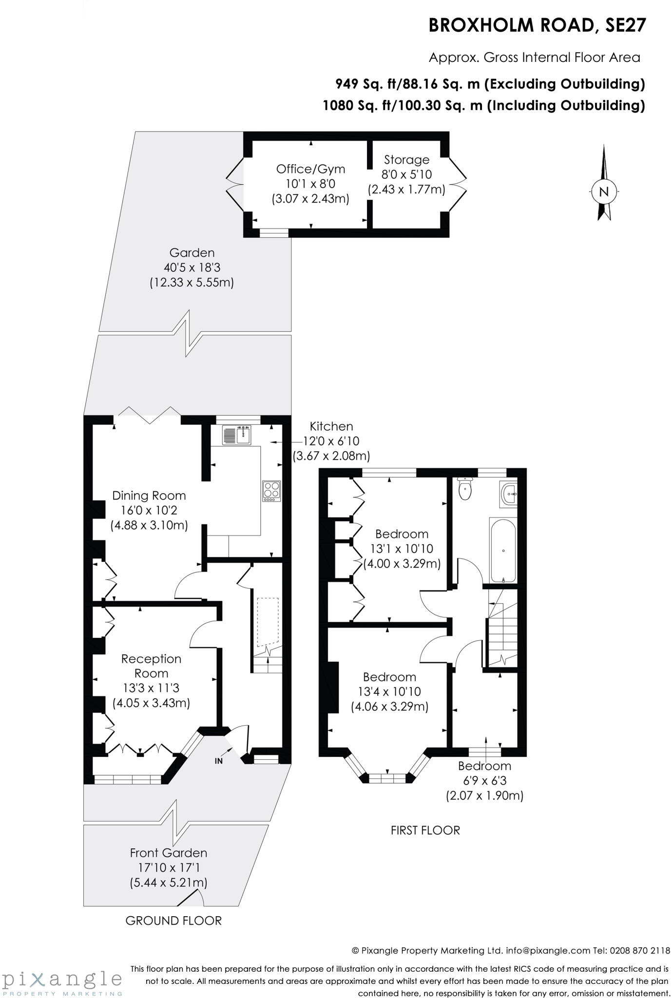 Broxholm Road, West Norwood, London, SE27 floorplan