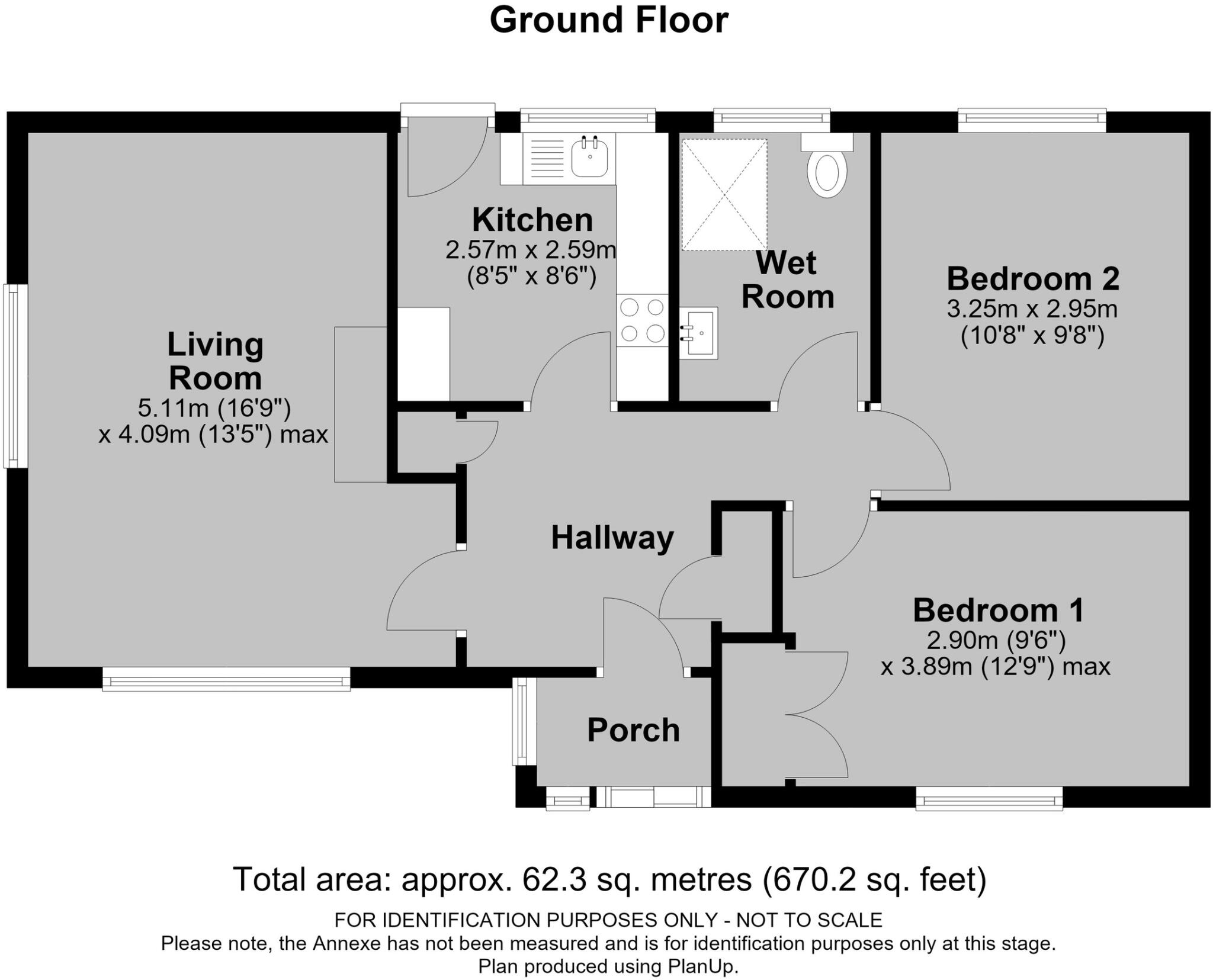 Pentwyn Avenue, Redhill, Hereford, HR2 floorplan