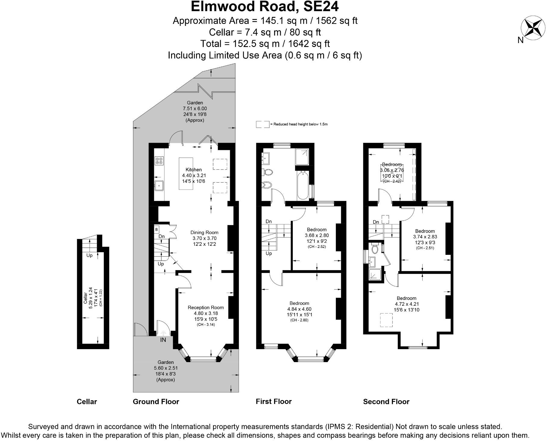 Elmwood Road SE24 floorplan
