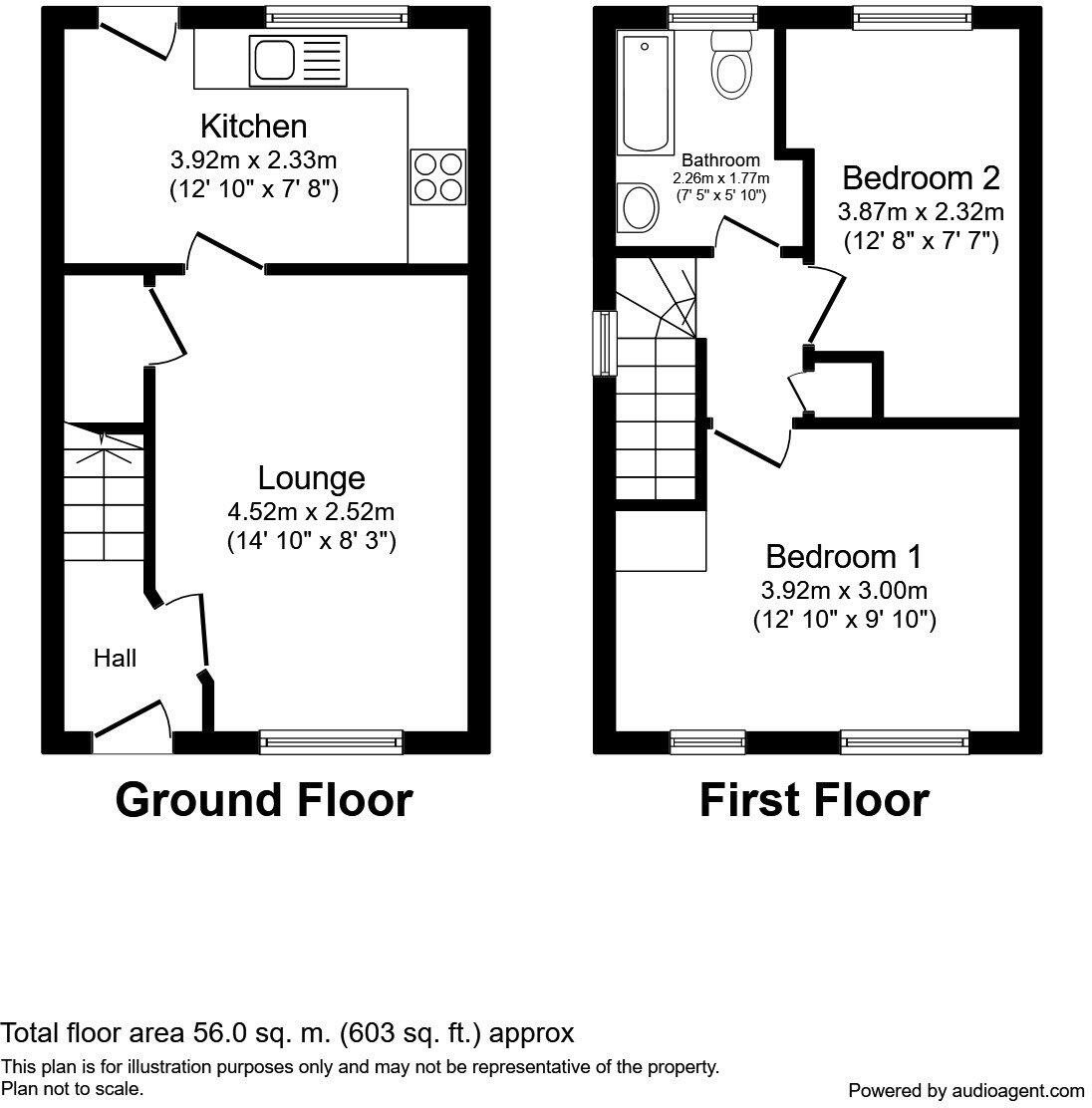 Meadowgate Croft, Lofthouse, Wakefield, West Yorkshire, WF3 floorplan
