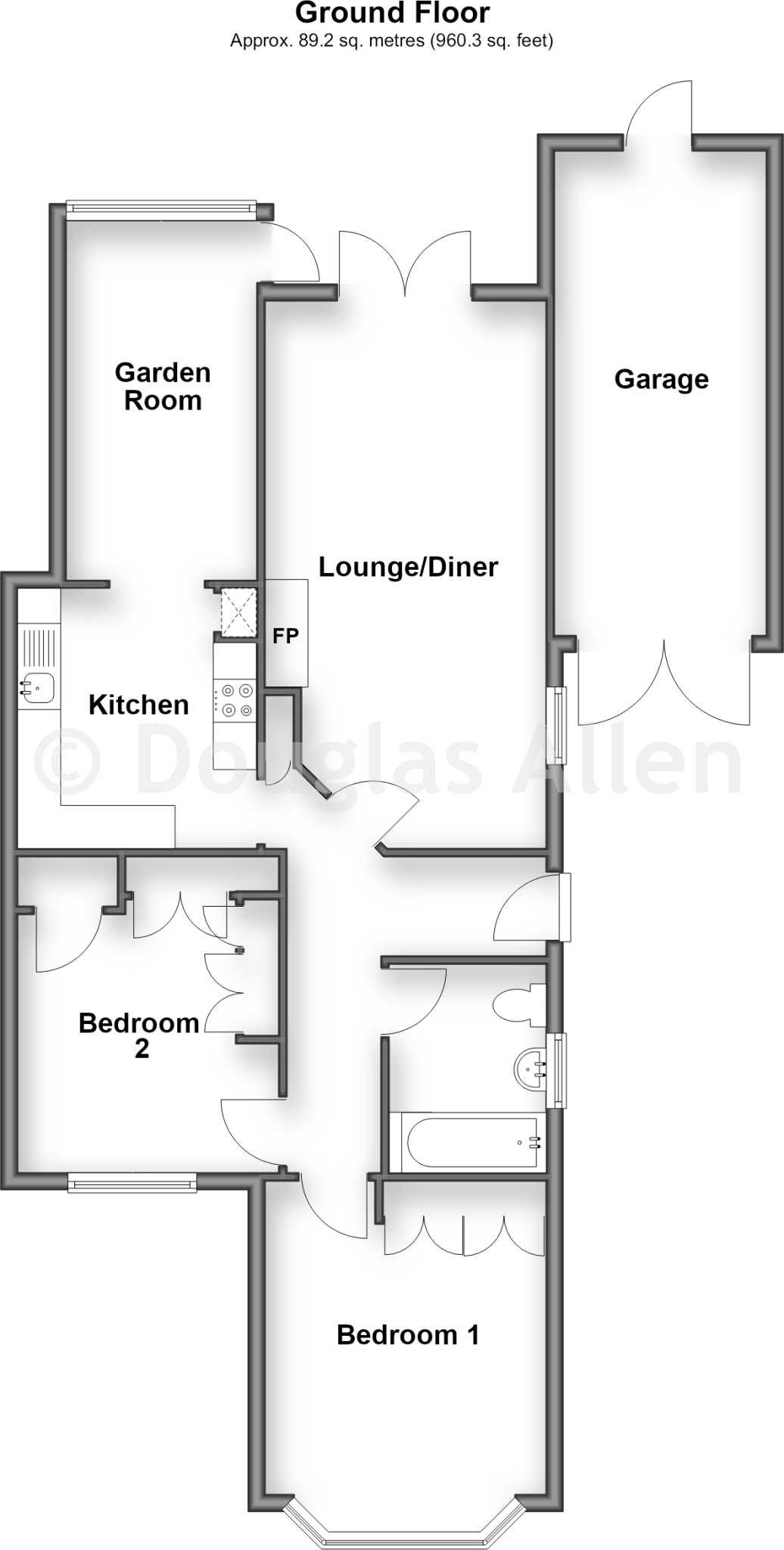 Hill Avenue, Wickford, Essex floorplan