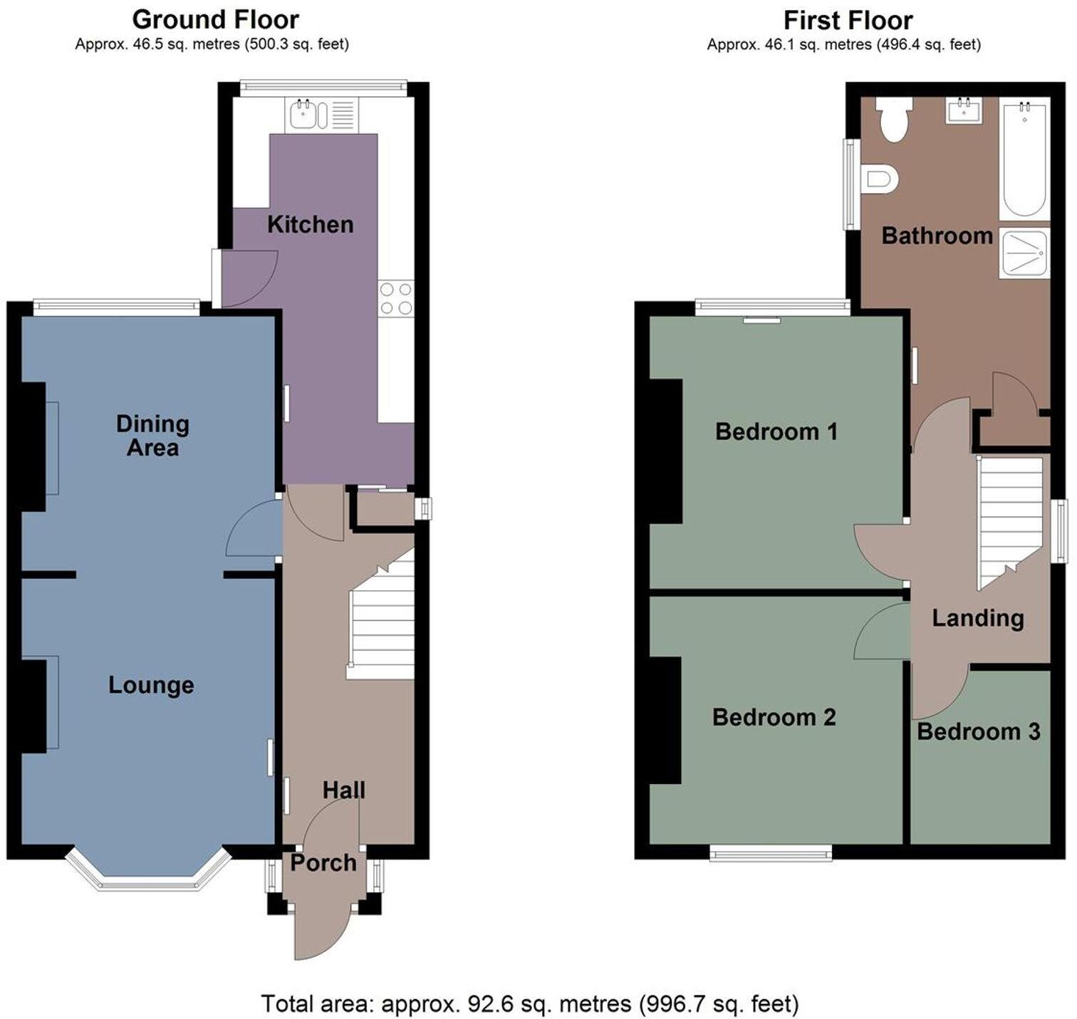 Mansel Road, Bonymaen, SA1 floorplan