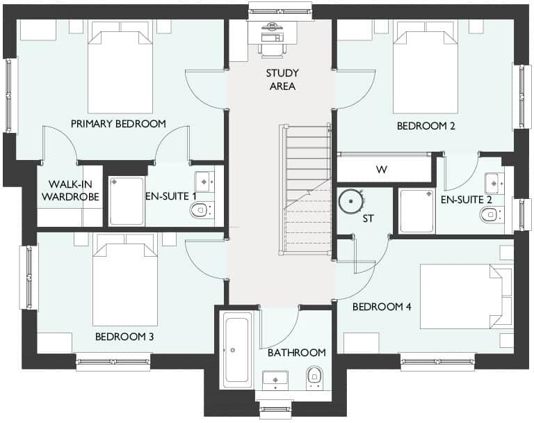 Nethershiel Road,
East Calder,
EH53 0WP floorplan