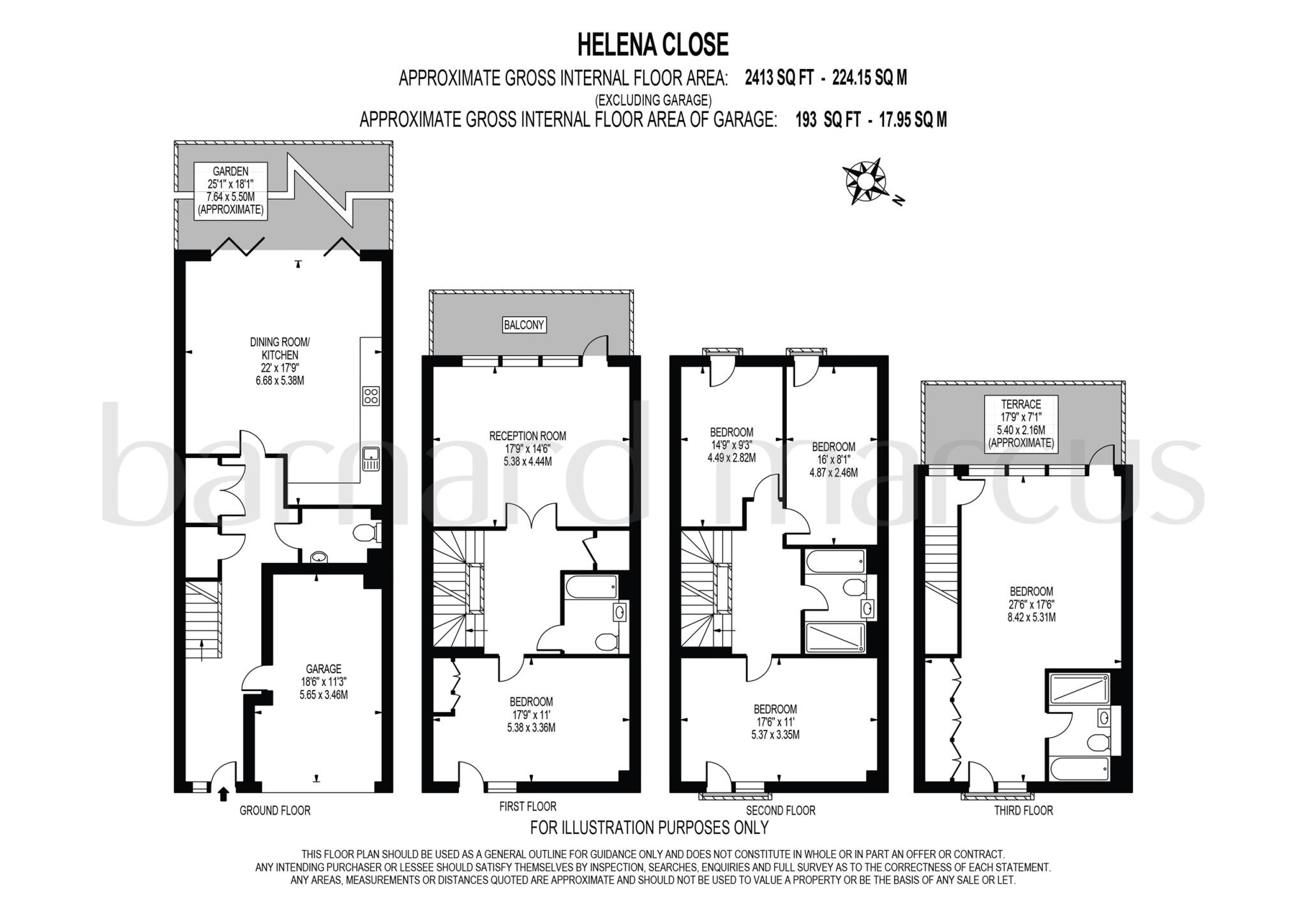 Helena Close, London floorplan