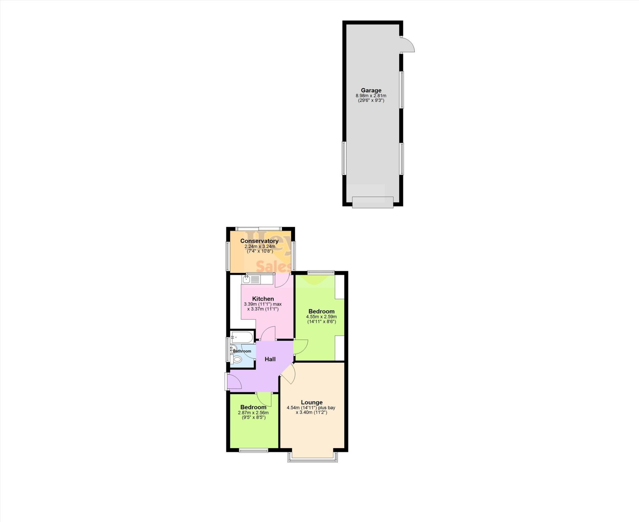 Harwood Close, Stalmine, Poulton Le Fylde floorplan