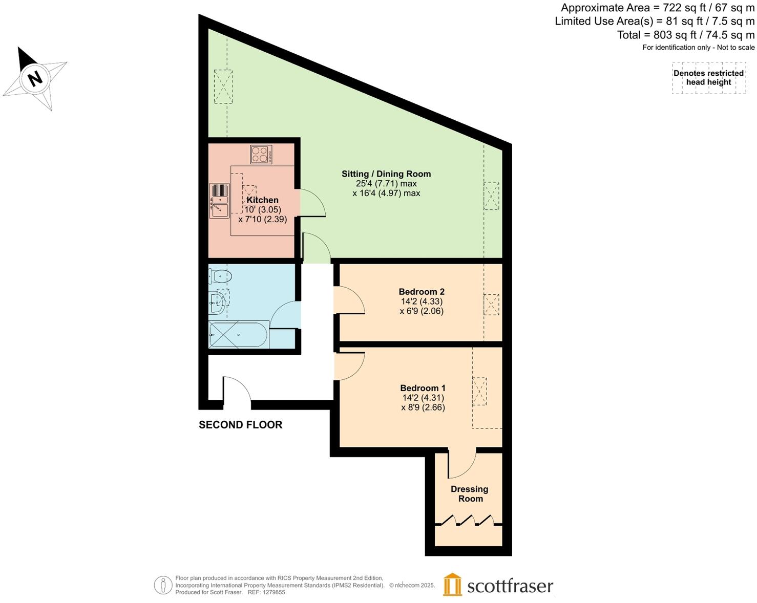 Shirelake Close, Central Oxford floorplan