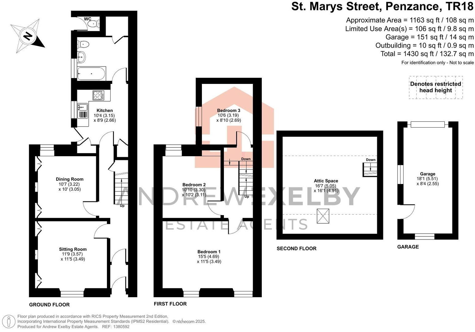 St Marys Street, Penzance TR18 floorplan