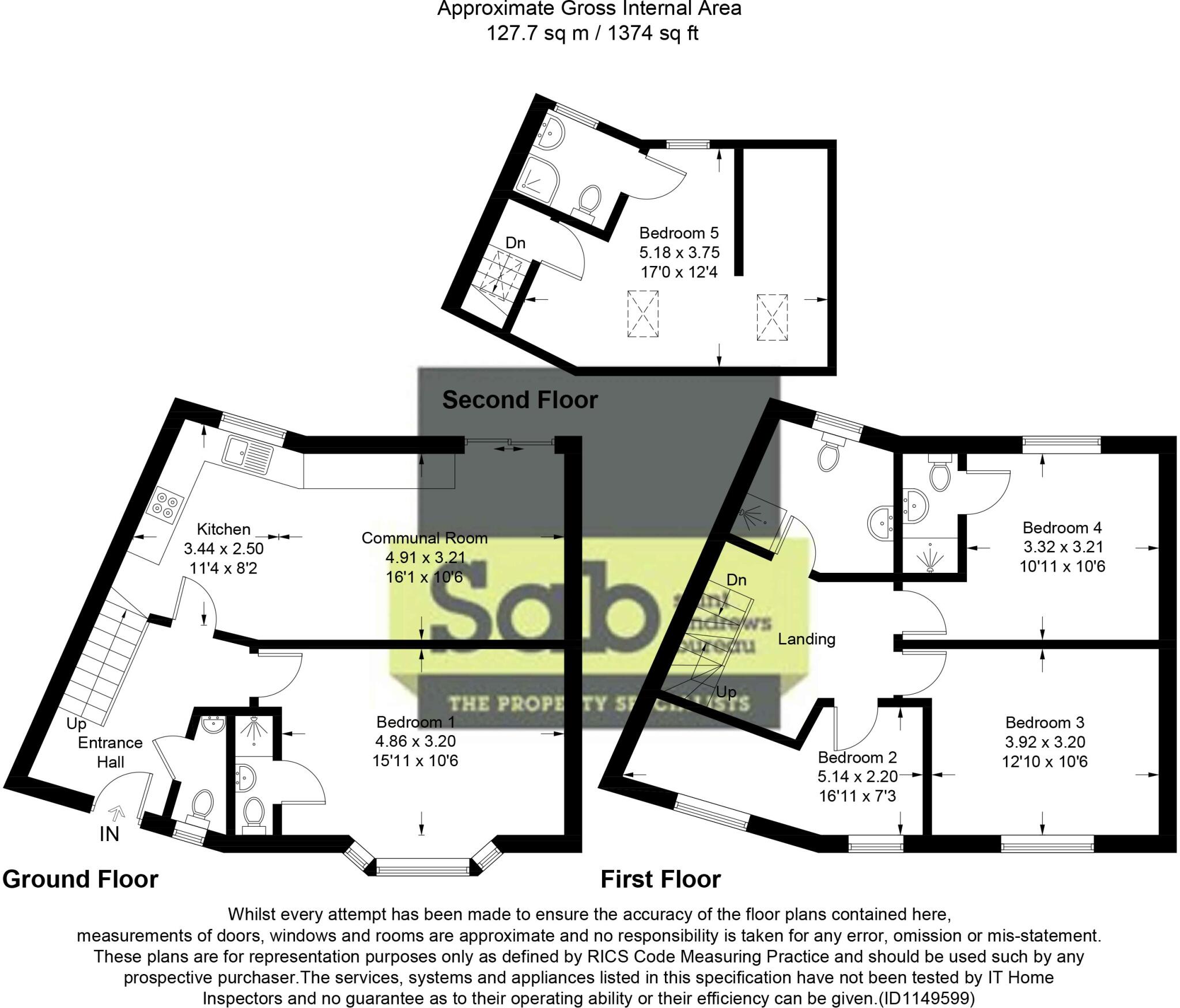 Room 2, Kendal Way, Cambridge floorplan