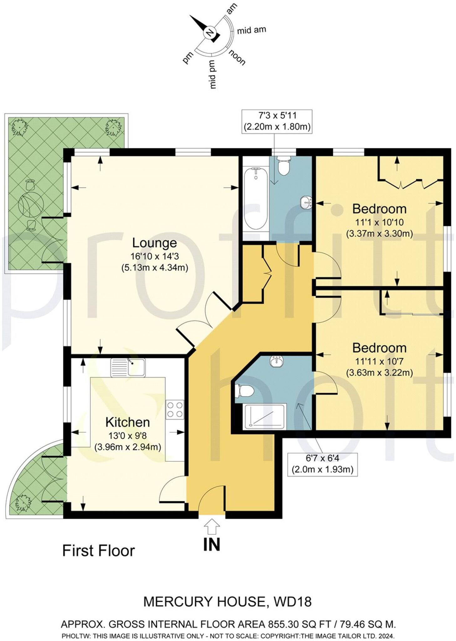 Linden Avenue, Mercury House Linden Avenue, WD18 floorplan