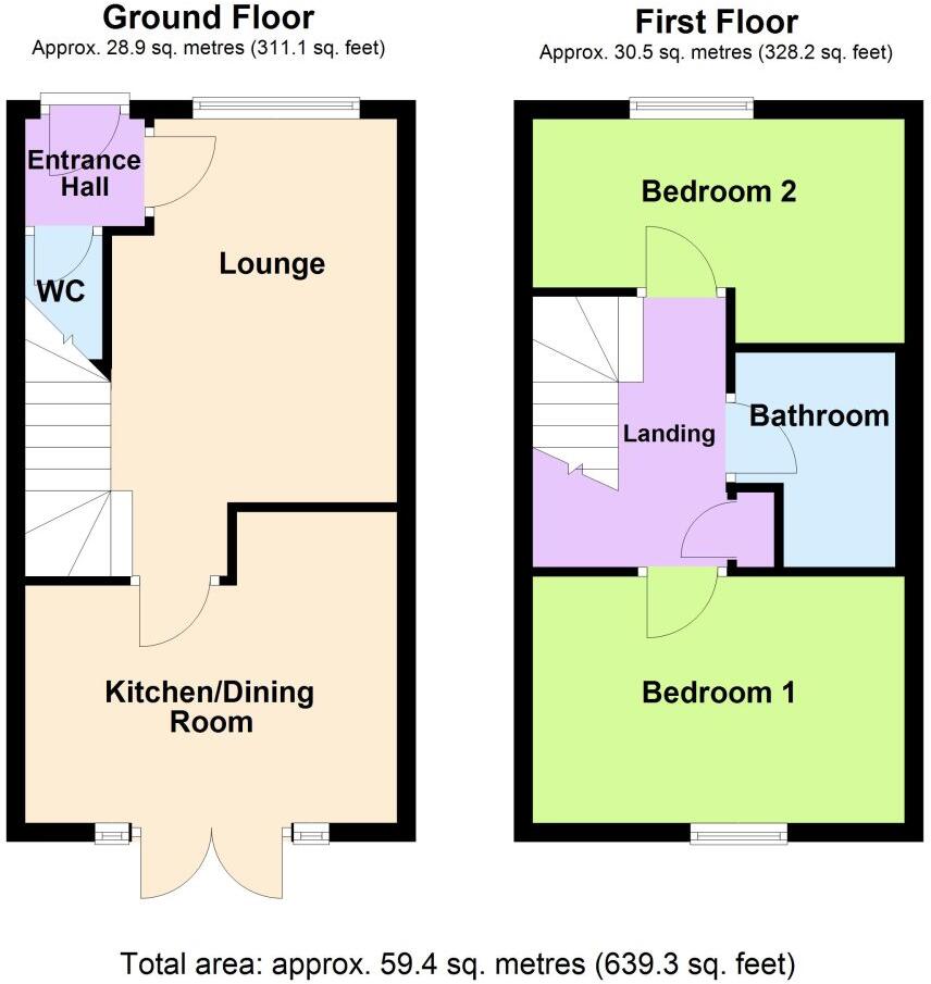 Davenport Close, Melton Mowbray floorplan