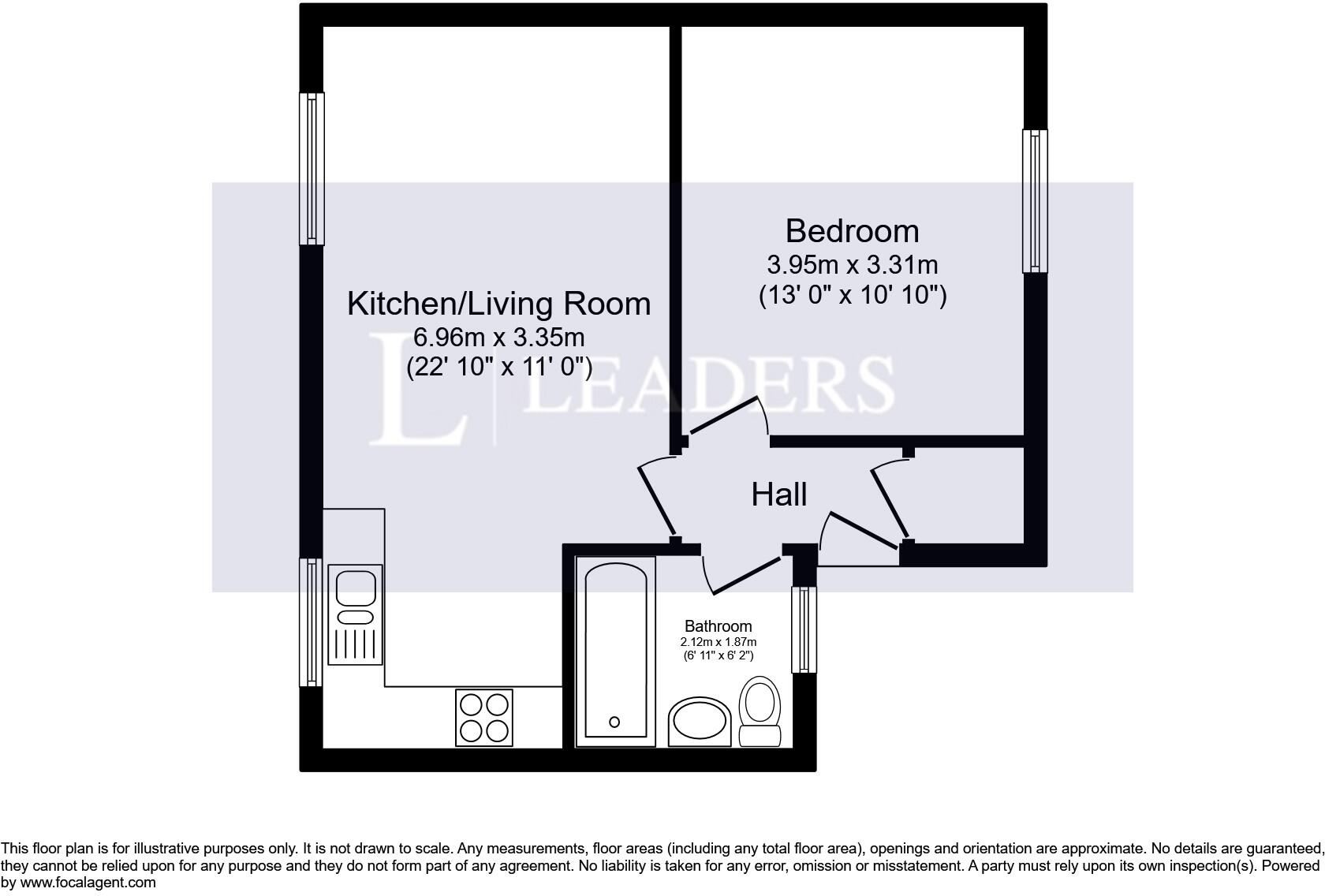 Regent Court, Regent Street, Swadlincote, DE11 floorplan