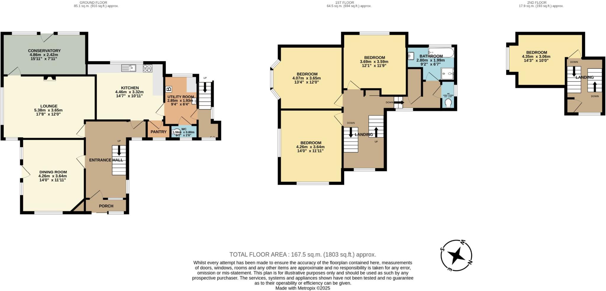 Clennon Park, Paignton floorplan