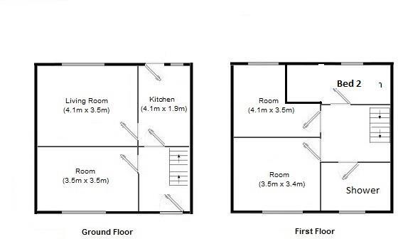 East Grove, Chorlton-on-Medlock, £145pppw floorplan