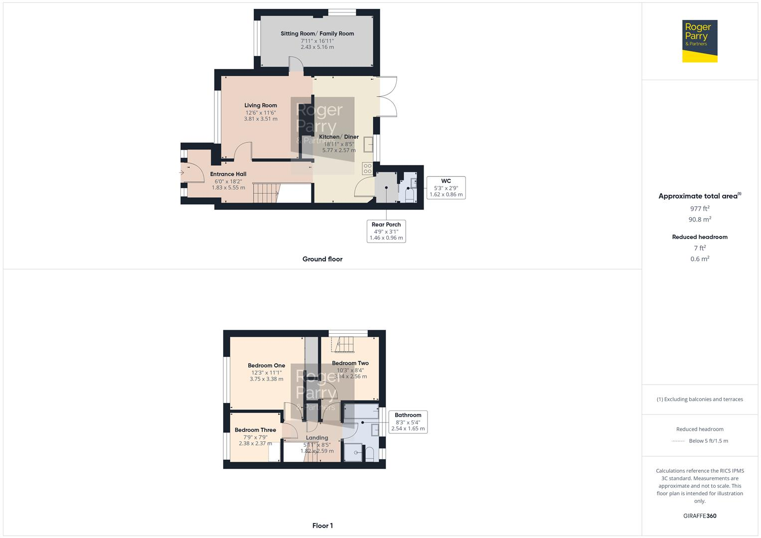 Longden, Shrewsbury floorplan