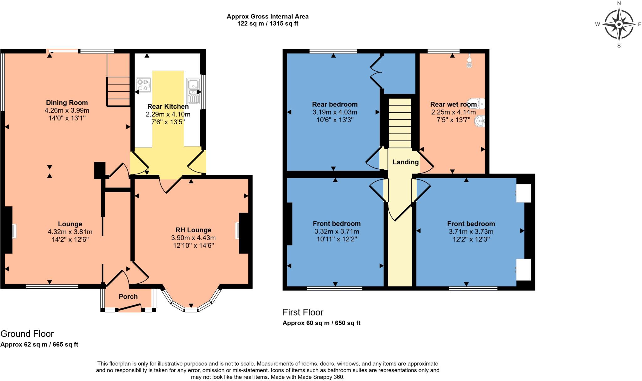 Keats Lane, Earl Shilton floorplan