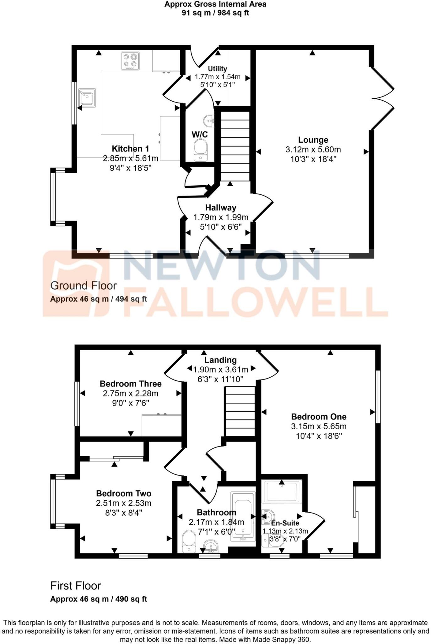 Doody Close, Lawley, Telford, TF3 floorplan