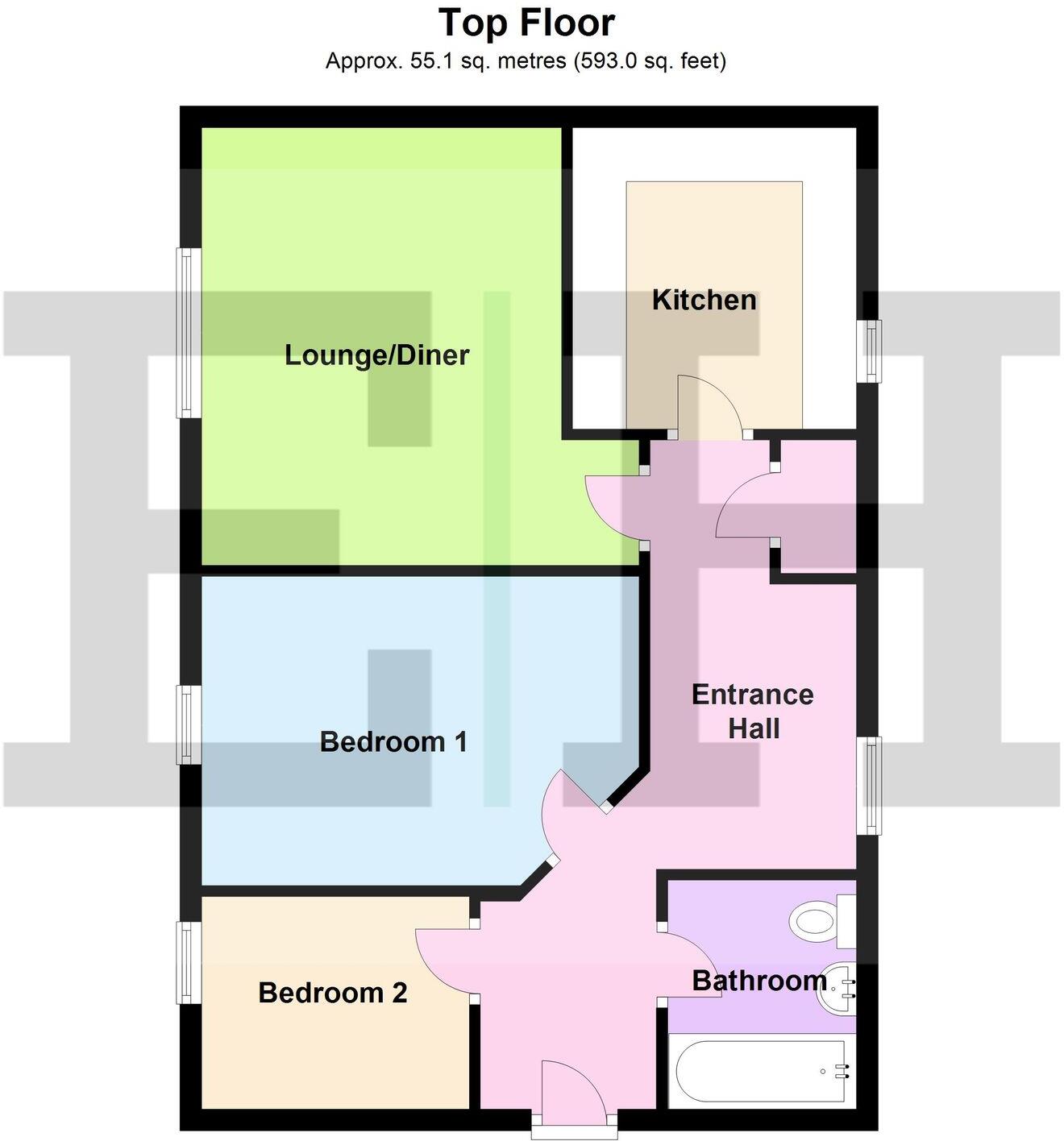 Station Road, Stewart Place Station Road, SG12 floorplan