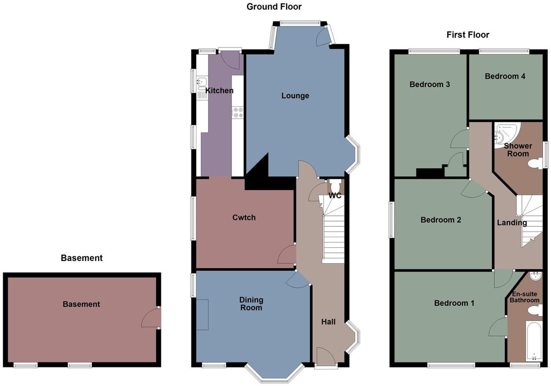 Glanmor Road, Uplands, SA2 floorplan