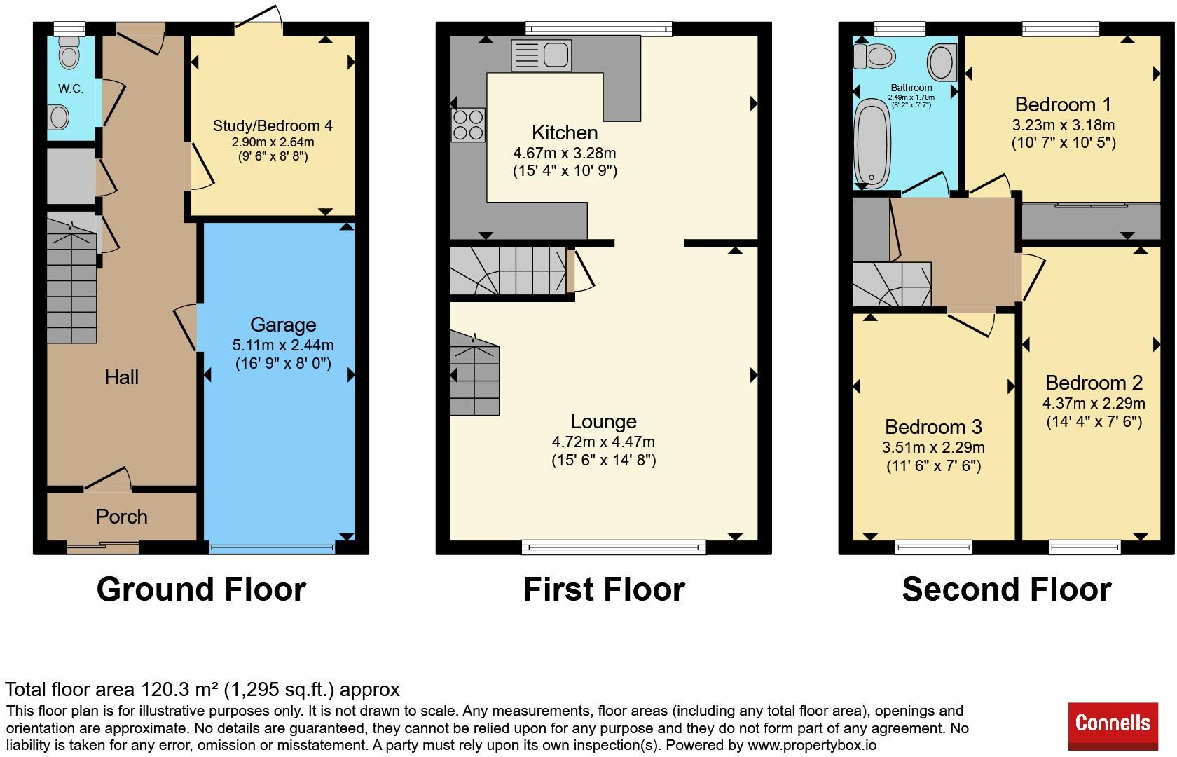 Chapel Close, Watford floorplan