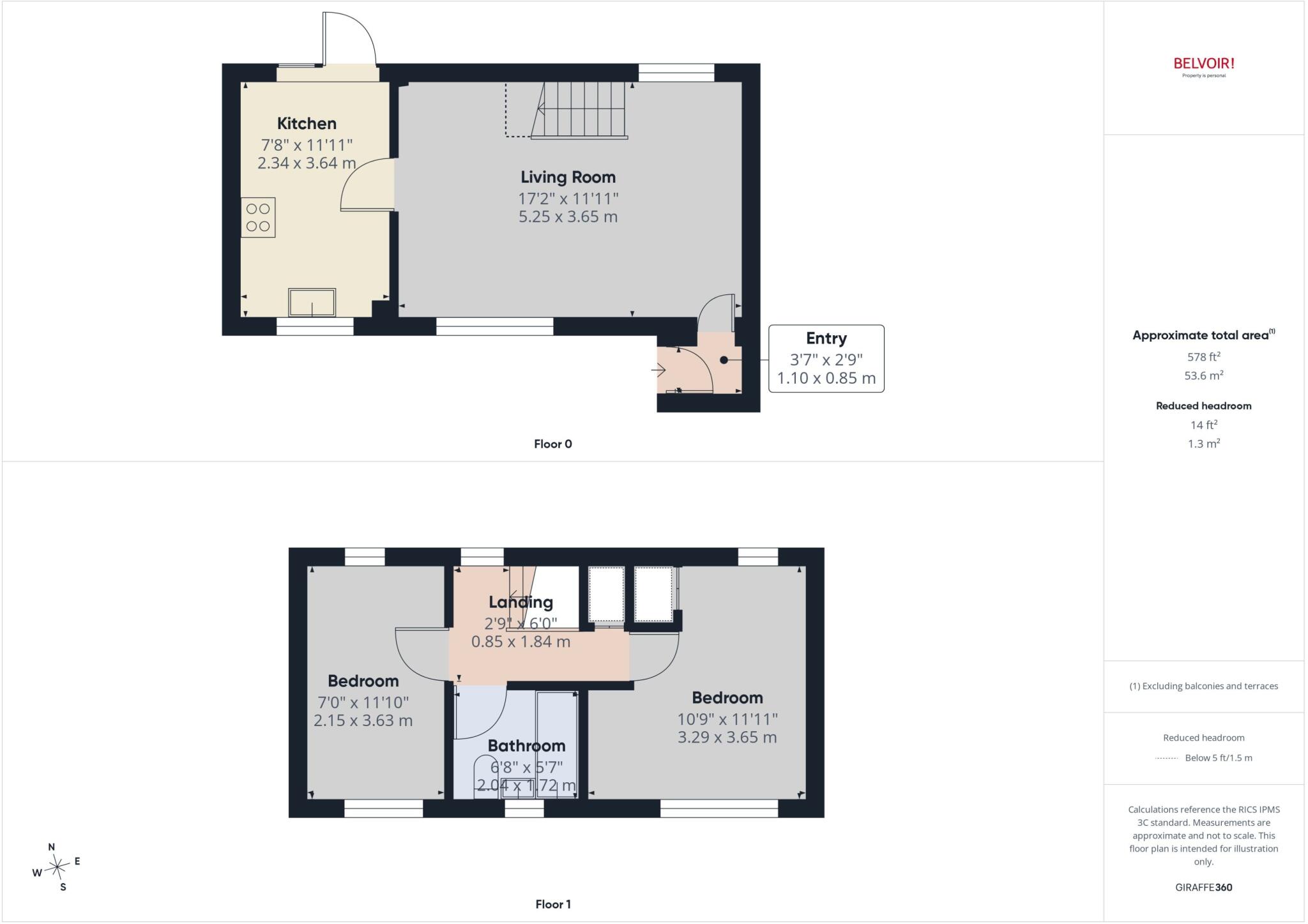 August End, West Reading, Reading, RG30 floorplan