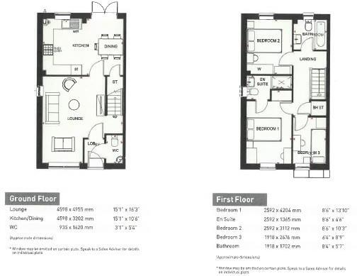 Billet Gardens, Wimborne floorplan