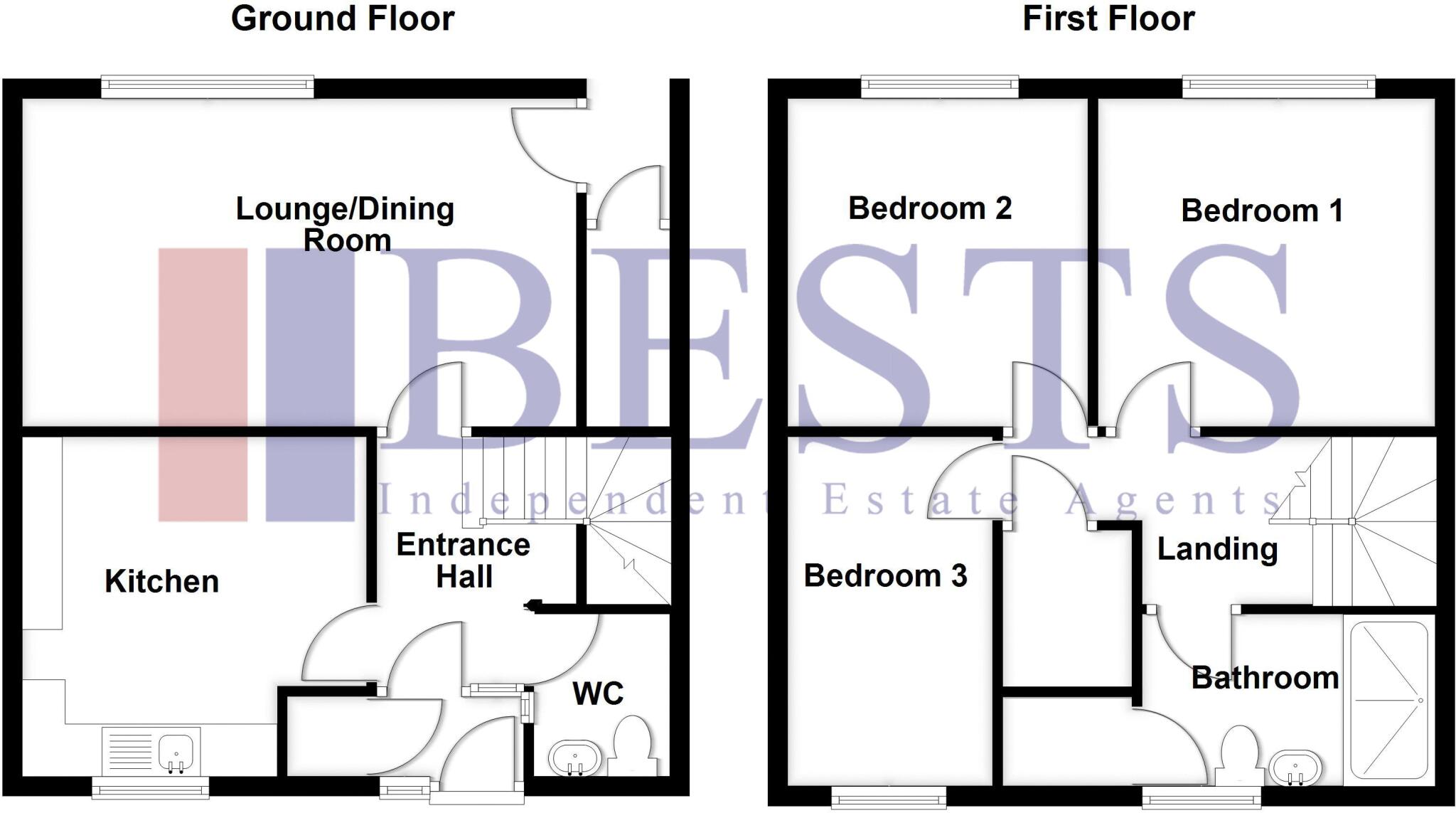 Baxter Close, Runcorn floorplan