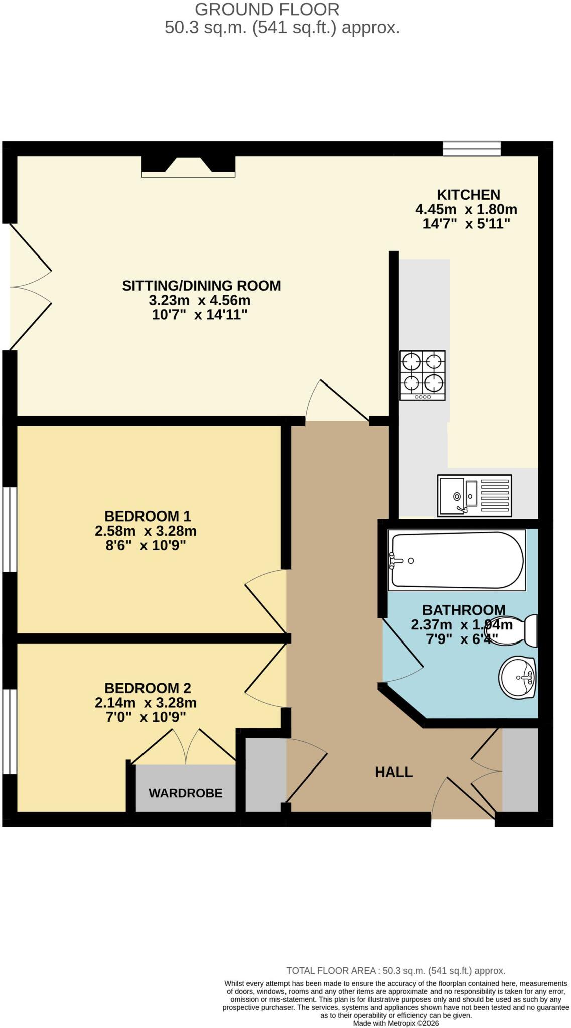 Cockle Close, Mansfield, NG18 floorplan