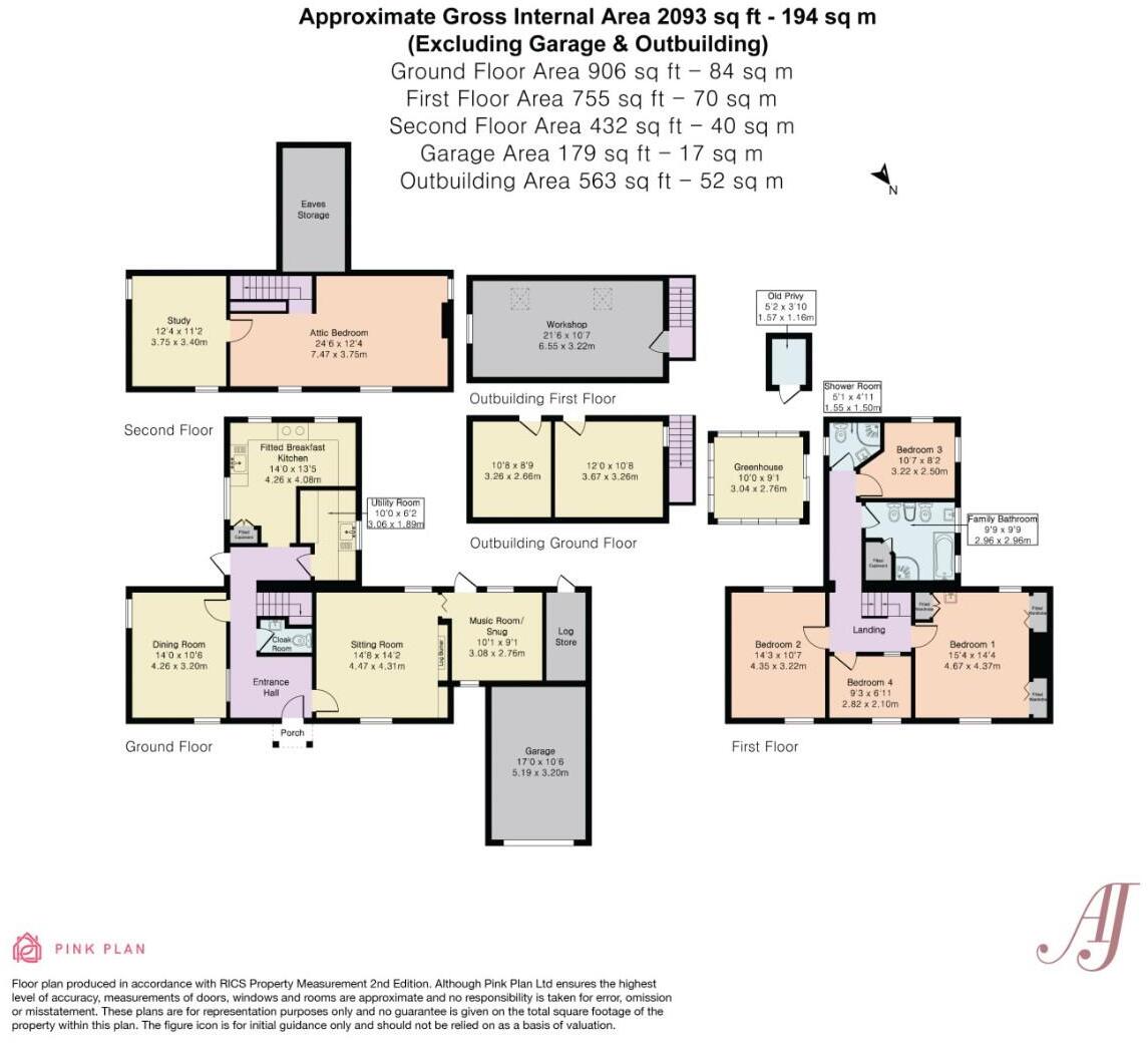 Weir Green, Elmore, floorplan