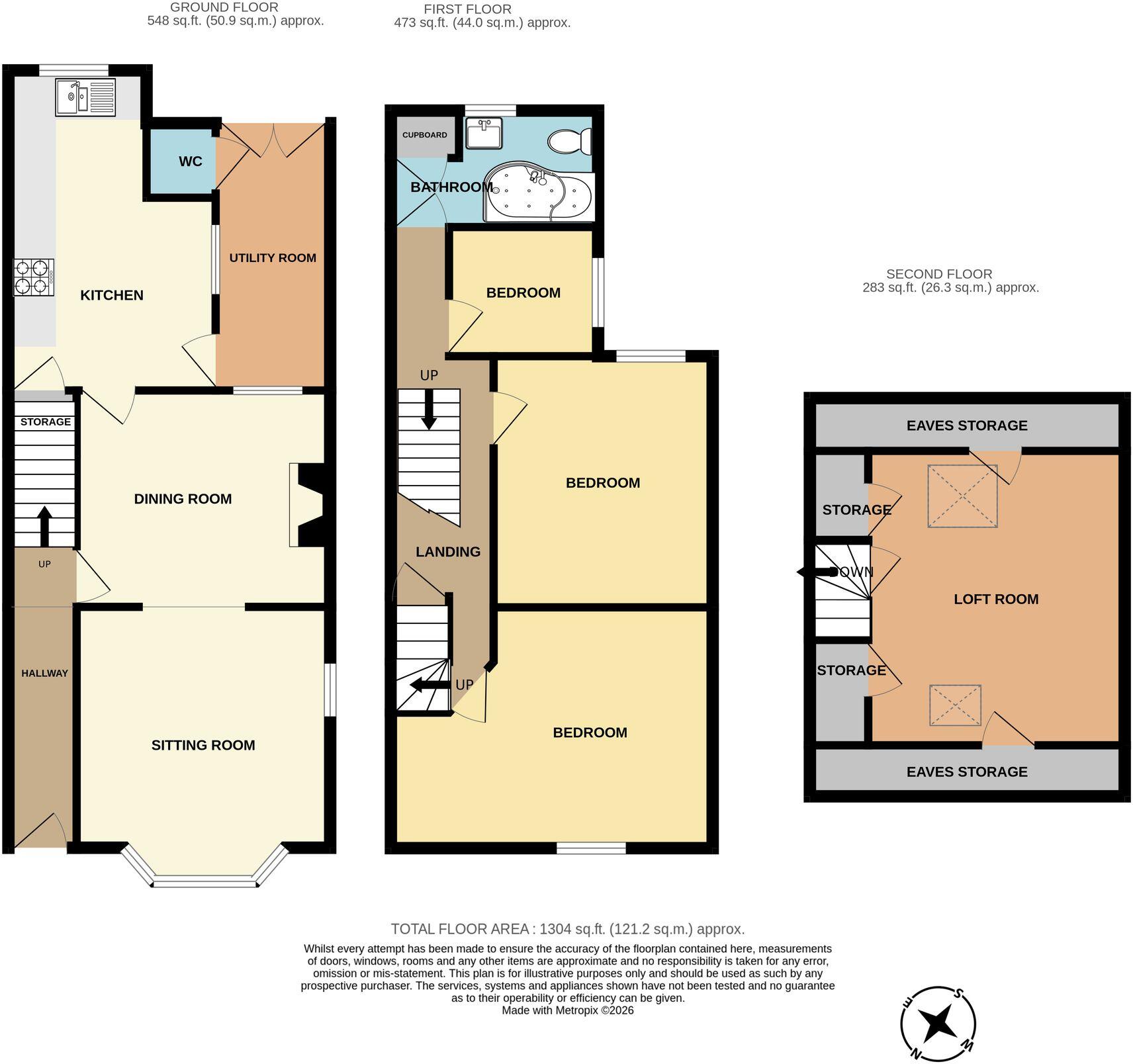 Halesleigh Road, Bridgwater, TA6 floorplan