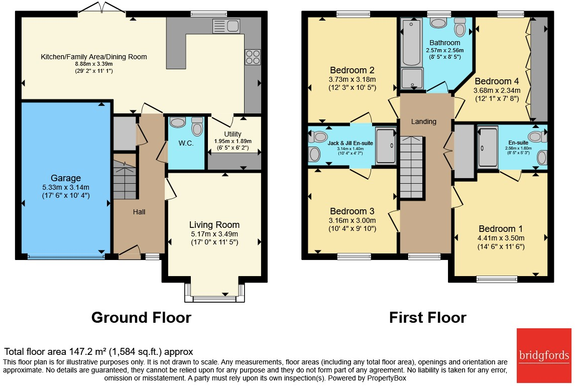 Horsely Way, Eaglescliffe, TS16 floorplan