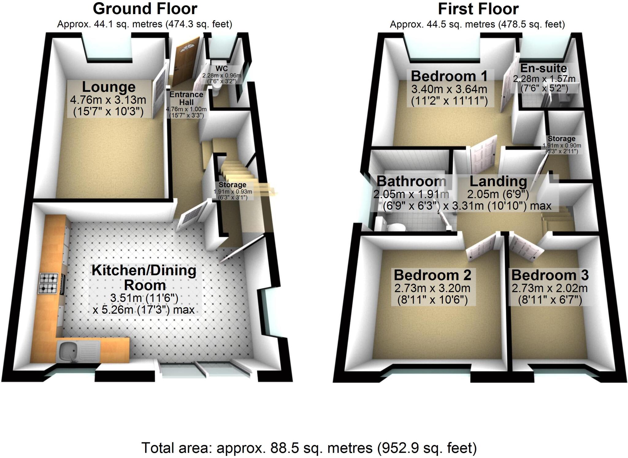 Heritage Road, Castle Donington, Castle Donington, DE74 floorplan