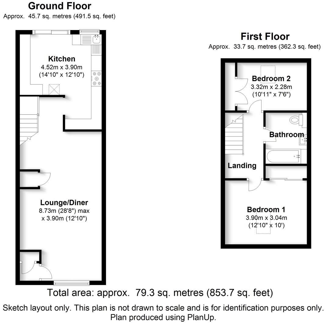 Harvest Mead, Hatfield floorplan