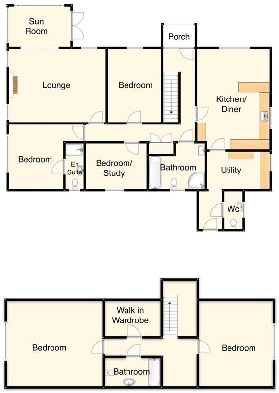 Llangain, Carmarthenshire floorplan