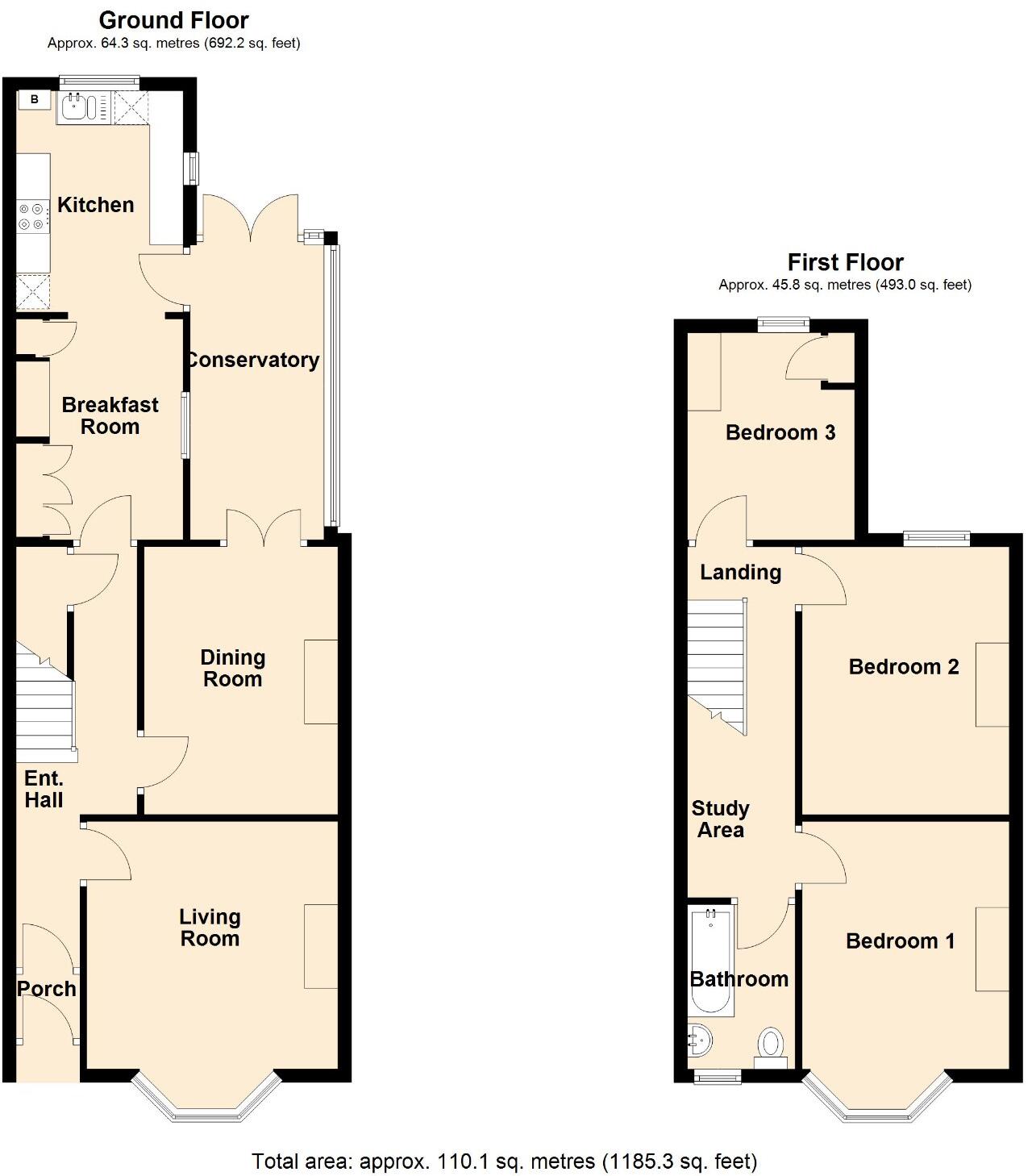 Avenue Road, Trowbridge floorplan