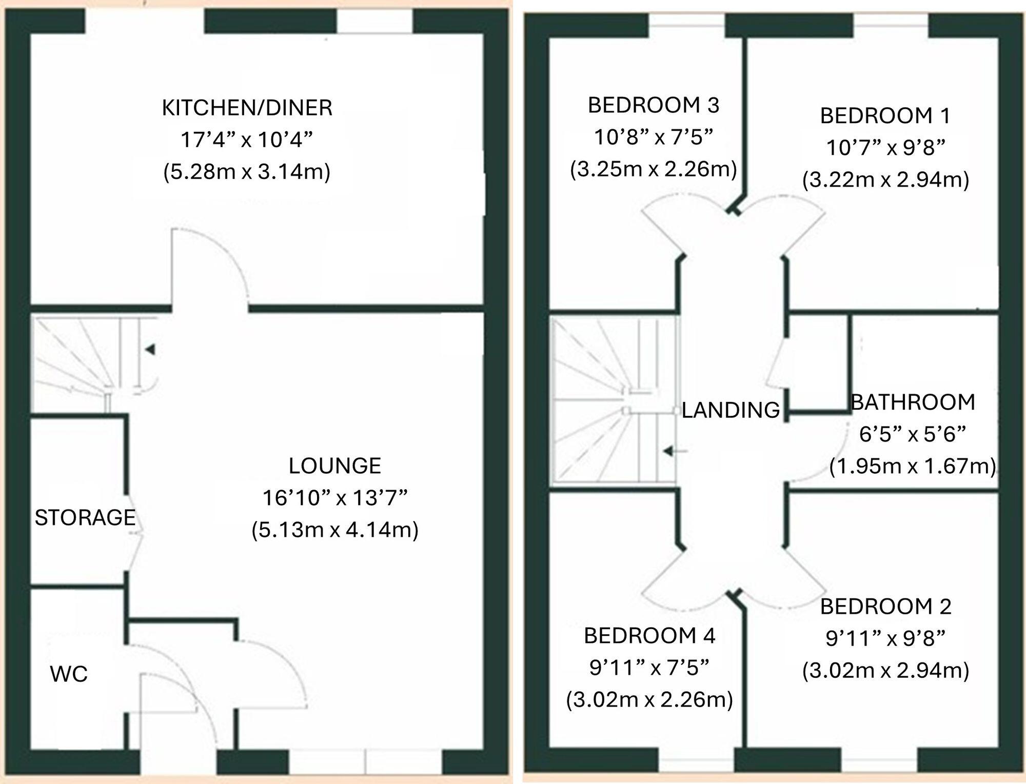 Bunting Close, Peacehaven, BN10 8GZ floorplan