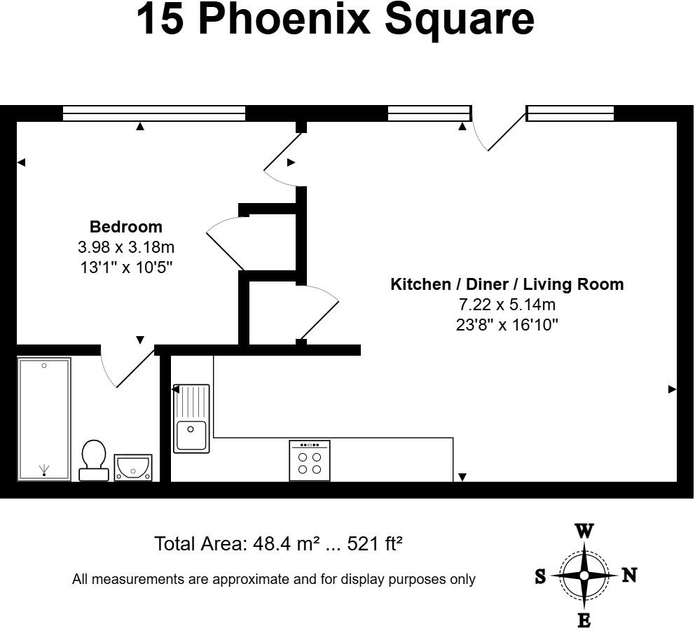 15, Phoenix Square, Pewsey, Wiltshire, SN9 floorplan